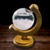 inGenious Storm Globe With Stand - Βαρομετρική Σφαίρα Πρόβλεψης Καιρού με ξύλινη βάση
