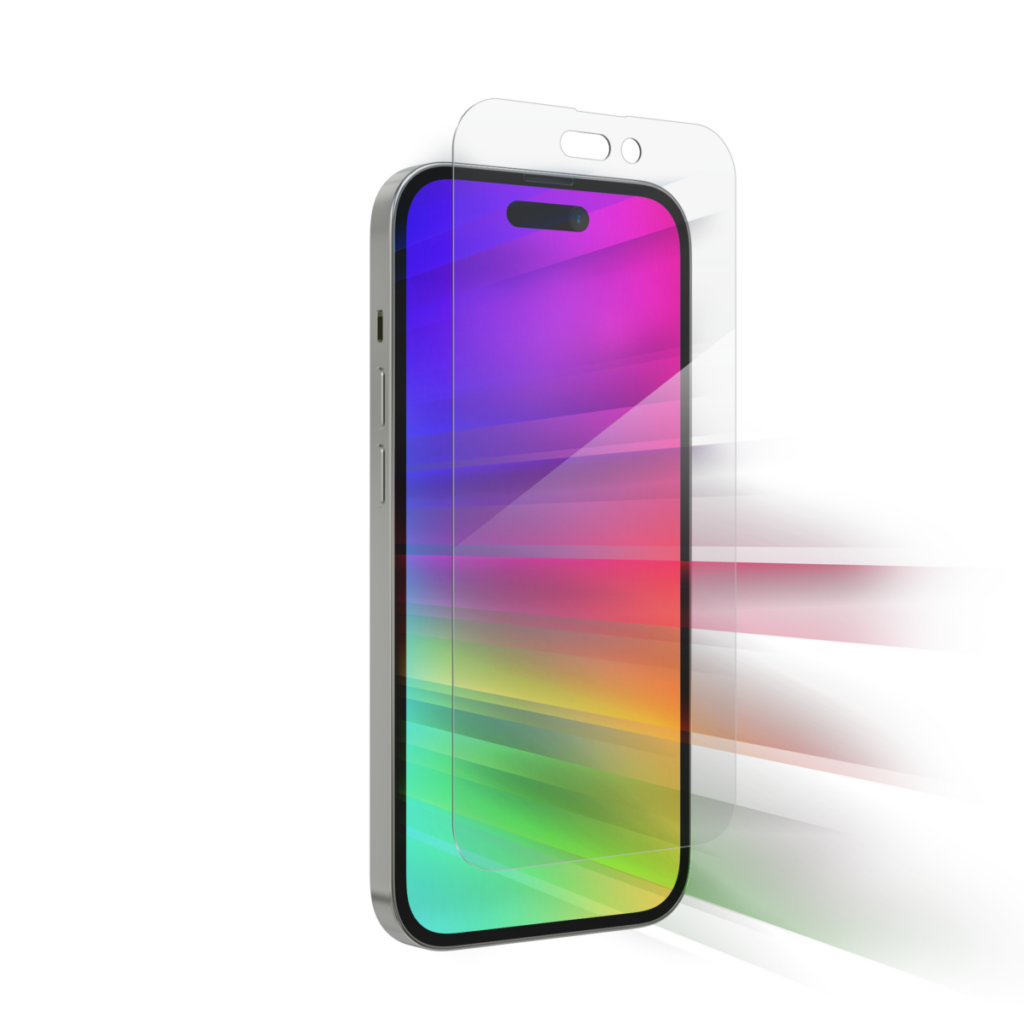 ZAGG InvisibleShield Full Face Tempered Glass με αντιμικροβιακή