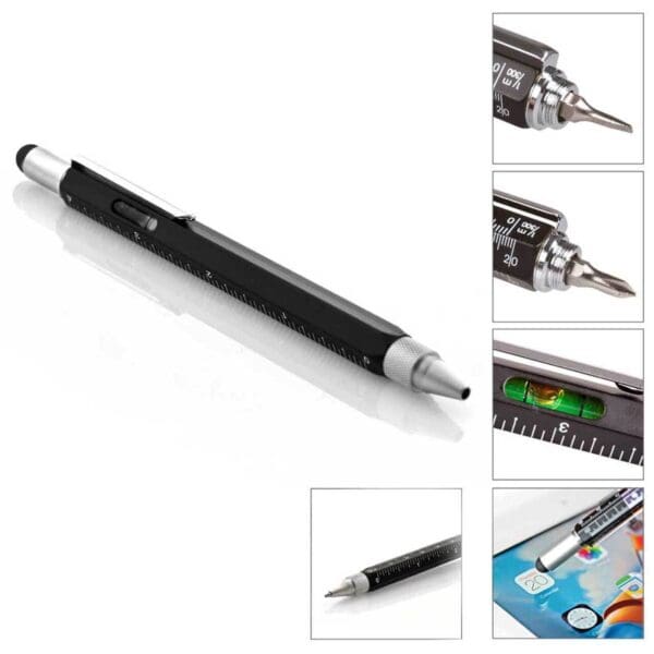 InGenious 6 in 1 Multi Tool Pen Πολυεργαλείο στυλό 6 σε 1