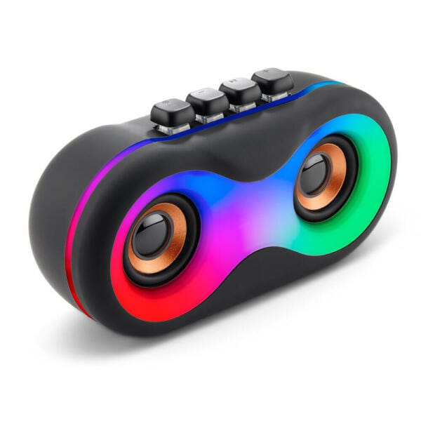 RED5 Wireless Light Up Retro Speaker - Ασύρματο Retro Ηχείο Με Φωτισμό