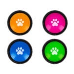 Winning Recordable Dog Buttons Set 4 - Εγγράψιμο Κουμπί Σκύλου