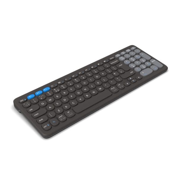 Zagg Ασύρματο Mid-Sized Πληκτρολόγιο Pro Keyboard 15 (2023) με ασύρματη φόρτιση σε μαύρο/γκρι χρώμα (UK Layout) - 103211034