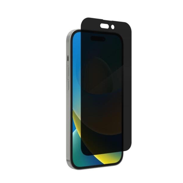 ZAGG InvisibleShield Full Face Tempered Glass Elite Privacy 360 – iPhone 14 Pro (privacy)