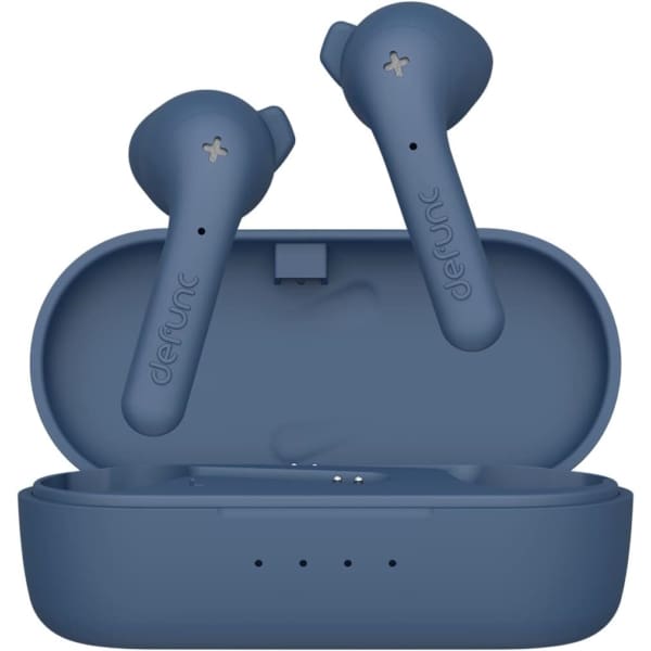 Defunc TRUE BASIC Bluetooth 5.2 Ασύρματα True Wireless Ακουστικά με θήκη (μπλε)