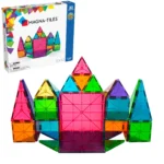 Magna-Tiles Μαγνητικό Παιχνίδι 32 κομματιών Clear Colors