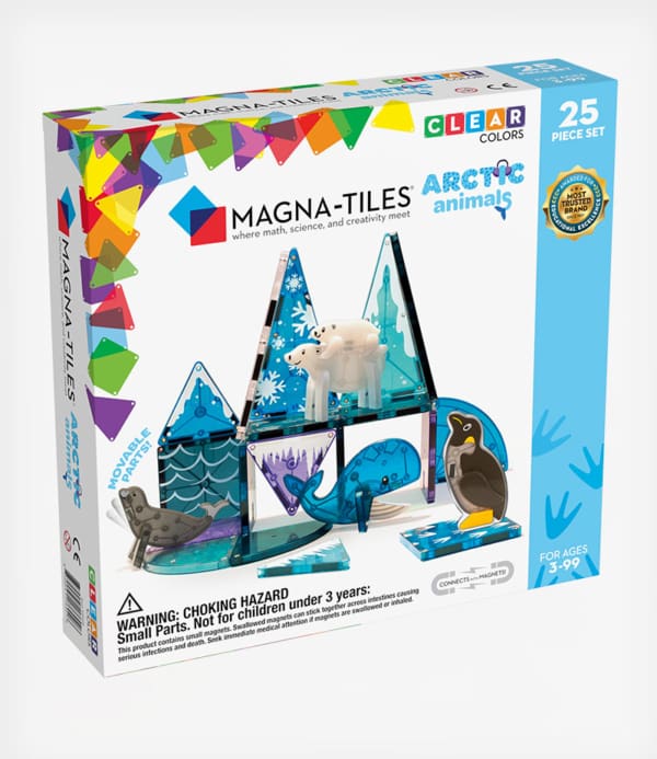 Magna-Tiles Arctic Animals- Μαγνητικό Παιχνίδι 25 κομματιών Arctic
