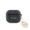 Guess "4G Strass Logo Collection" Case Θήκη προστασίας από σιλικόνη – Airpods 3 (Black – GUA3P4E4CDK)