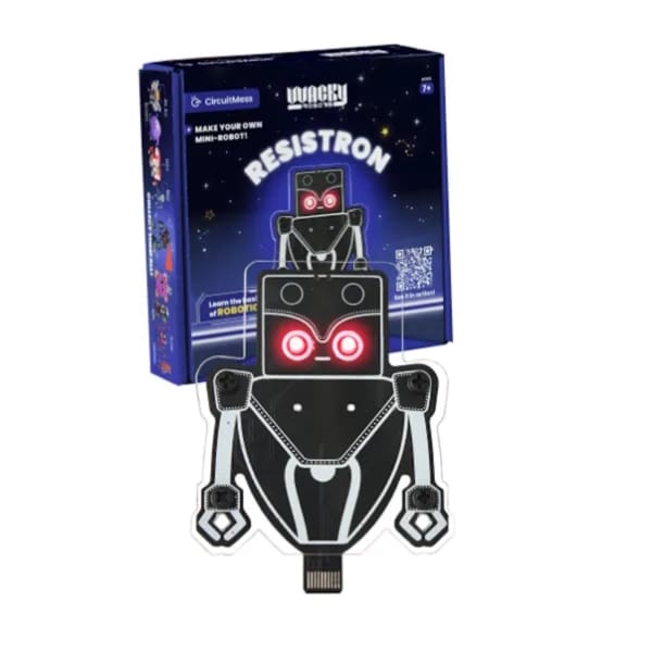 CircuitMess Wacky Robots – Resistron (CM-WRRESISTRON) συναρμολογούμενο mini robot εισαγωγικό στις αρχές του STEM
