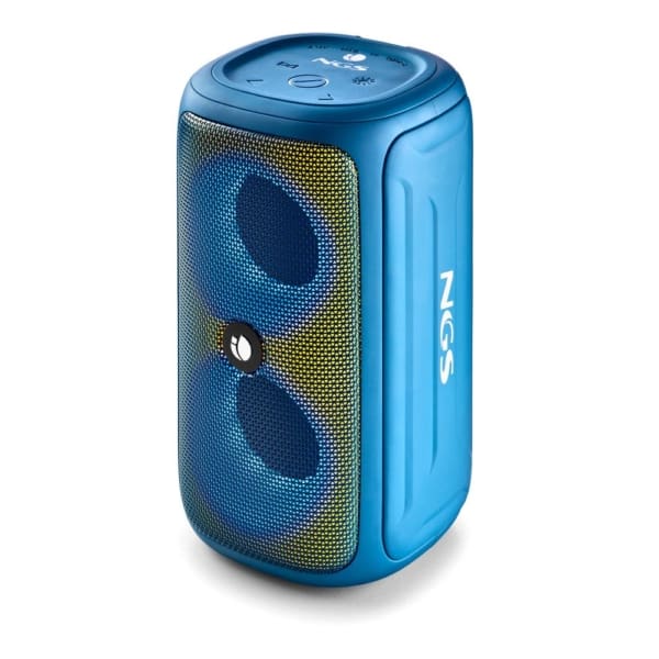 NGS Roller Beast Bluetooth Speaker 32Watt  Azure- Ηχείο Bluetooth  με ραδιόφωνο και ισχύ εξόδου 32Watt (2 X16 Watt) σε θαλασσί χρώμα
