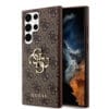 Guess “4G Logo Collection” Θηκη Προστασιας “Saffiano” από δερματίνη – Samsung Galaxy S23 Ultra S918 (Καφέ – GUHCS23L4GMGBR)