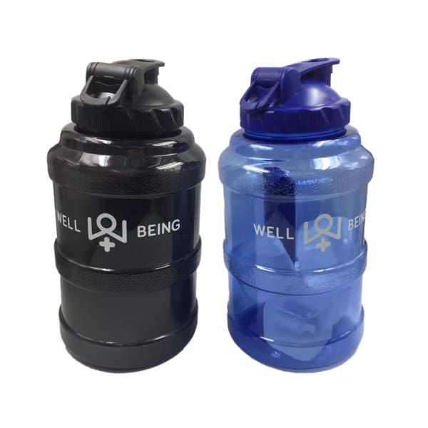 Well Being Giant Water Bottle Γιγάντιο παγούρι (2,5 lt) με παγάκια Chill Cubes διατήρησης ψύξης (97002)