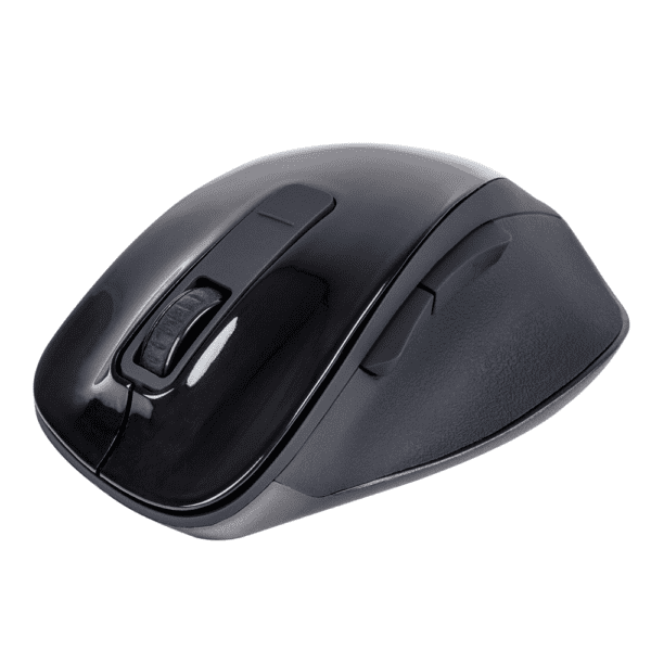 NGS Bow Wireless Optical Mouse Ασύρματο Ποντίκι με Nano Receiver σε Μαυρο χρώμα