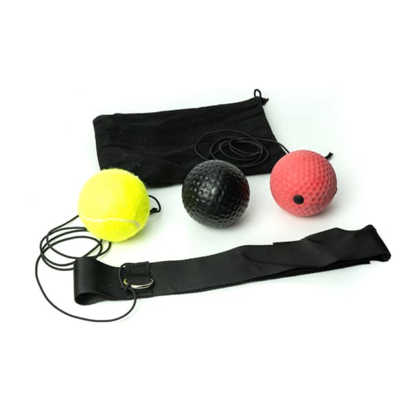 Winning Reflex Boxing Balls - Μπάλες Βελτίωσης Αντανακλαστικών 3 τεμαχίων για Ασκήσεις Πυγμαχίας