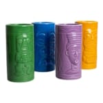 Winning Tiki Mugs Set of 4
