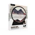 InGenius Sand Art – Circular Sandscape – Περιστρεφόμενο 3D διακοσμητικό με κινούμενη άμμο (Κυκλικό)