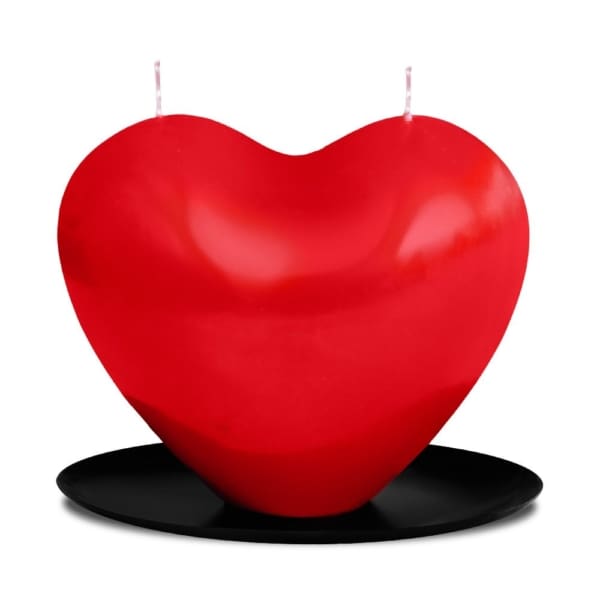 Melting Heart Candle – Αρωματικό Κερί Καρδιάς με Άρωμα Τριαντάφυλλο