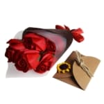 Red Rose Black Box – 7 Κόκκινα Τριαντάφυλλα σε Μαύρο Κουτί – Μια Ρομαντική Έκπληξη