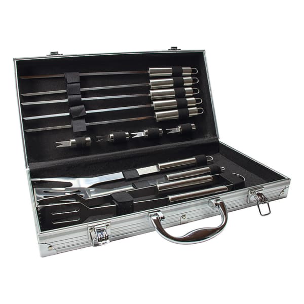 InGenius BBQ Tool Set - Ανοξείδωτο Σετ Εργαλείων για BBQ (13 τεμάχια)