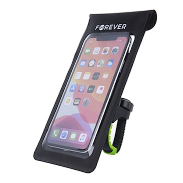 Forever Waterproof bike holder BH-130 -Αδιάβροχη Βάση Ποδηλάτου σε Μαύρο Χρώμα
