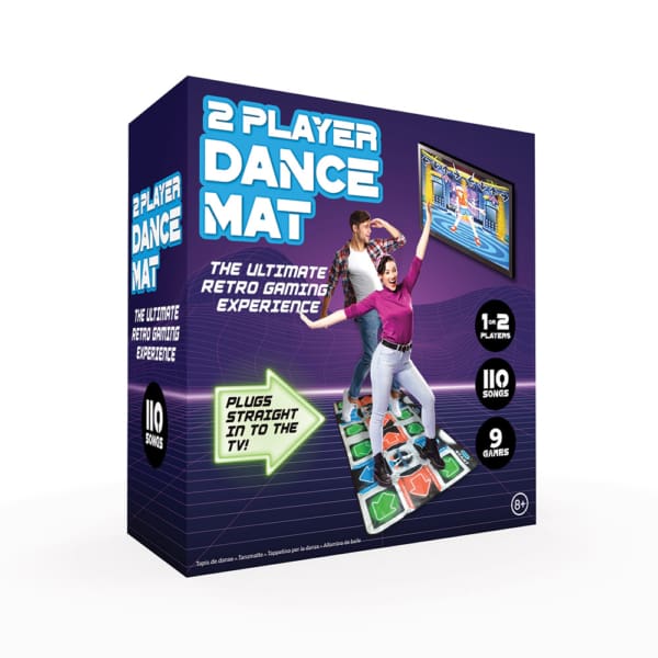 Winning 2 Player Dance Mat - Χαλί Χορού με  9 Παιχνίδια και 110 ενσωματωμένα τραγούδια