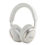 Guess Metal Script Logo Bluetooth ANC/ENC Headphones (Beige - GUBHC22PSFCSME)