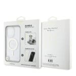 Guess IML Magsafe Case “Rhinestone Gold Lens + Screen” Θήκη προστασίας από σκληρό πλαστικό – iPhone 16 Pro Max (Clear/Glitter – GUOBPLTP16XHCMCGT)