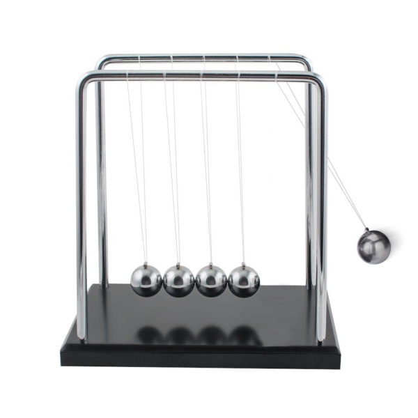 MM Giant Newton's Cradle - Γιγαντιαίο Εκκρεμές του Νεύτωνα – Κομψό και Εκπαιδευτικό Διακοσμητικό Γραφείου