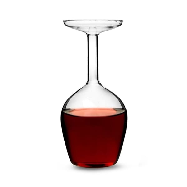 Upside Down Wine Glass - Αναποδογυρισμένο Ποτήρι Κρασιού – Μοναδικό και Διασκεδαστικό!