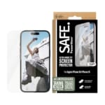 SAFE by PanzerGlass® Screen Protector iPhone 16 | 15 | Ultra-Wide Fit - Προστατευτικό οθόνης με αντιβακτηριδιακή επίστρωση