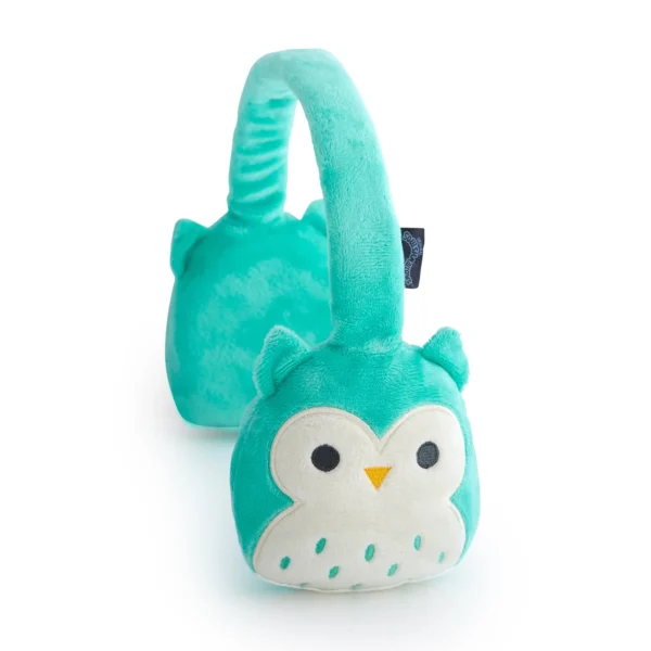Lazerbuilt Squishmallows Winston the Owl – Λούτρινα Ασύρματα Παιδικά Ακουστικά με Μικρόφωνο