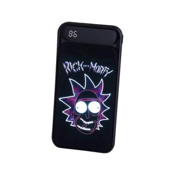 Lazerbuilt Rick & Morty Power Bank 10.000mAh με LED Φωτισμό