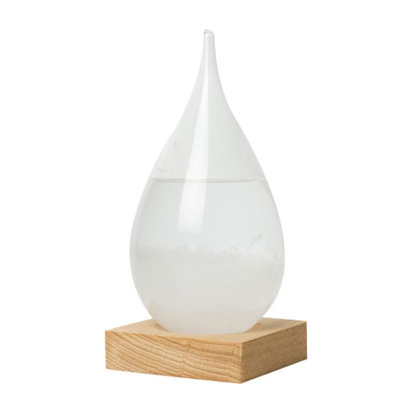 InGenius – Storm Glass Teardrop – Συσκευή Καιρού σε Μορφή Σταγόνας με Διακοσμητική Βάση