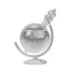inGenious Storm Glass Globe – Εντυπωσιακό Διακοσμητικό Βαρόμετρο Γραφείου με Κρυσταλλική Αντίδραση
