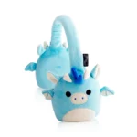Lazerbuilt Squishmallows Tatiana the Dragon – Λούτρινα Ασύρματα Παιδικά Ακουστικά με Μικρόφωνο