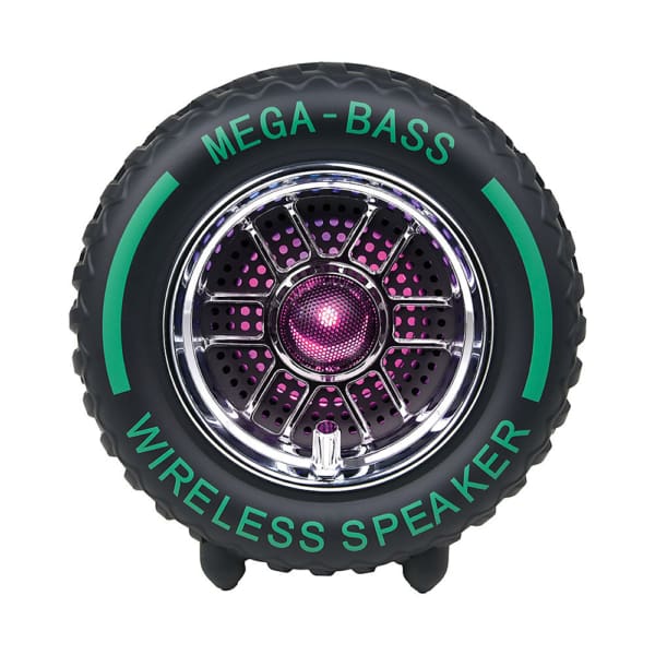 RED5 Wireless Tyre Speaker Bluetooth Ηχείο με Subwoofer 15W & Εφέ Κινητήρα
