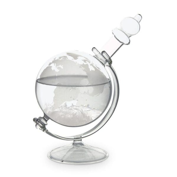 Storm Glass Globe – Διακοσμητικό Βαρόμετρο σε Σχήμα Υδρογείου 19 cm
