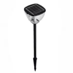 Forever Light Solar LED Lamp SUNARI FLS-98 MODERN Post 3000K+6000K 2200mAh - Φωτιστικό LED Εξωτερικού Χώρου σε Μαύρο χρώμα