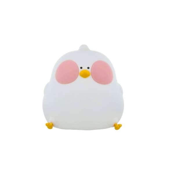 Forever Light LED Night Lamp Hungry Chicken FNL-10  Φωτιστικό νυκτός από μαλακή σιλικόνη με ενσωματωμένο χρονοδιακόπτη