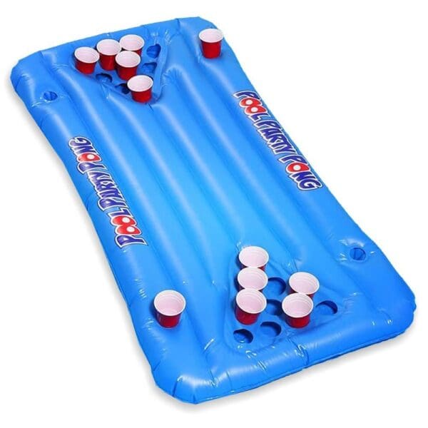 Φουσκωτό Στρώμα Beer Pong για Πισίνα – Το απόλυτο αξεσουάρ για κάθε καλοκαιρινό πάρτι σε πισίνα, παραλία ή λίμνη (MM04101)