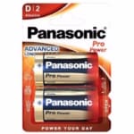 Panasonic Pro Power D LR20PPG/2BP – Μπαταρίες Αλκαλικές 1.5V (2 τεμάχια)