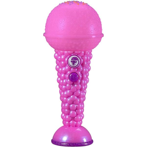 eKids Trolls Ασύρματο Μικρόφωνο Karaoke για παιδιά με ενσωματωμένη μουσική, φωτισμό, Sound Effects (TR-070v1) (Ροζ)