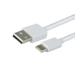 Καλώδιο φόρτισης και μεταφοράς δεδομένων GreenMouse – USB-C 1,0 m σε λευκό χρώμα - 46956803