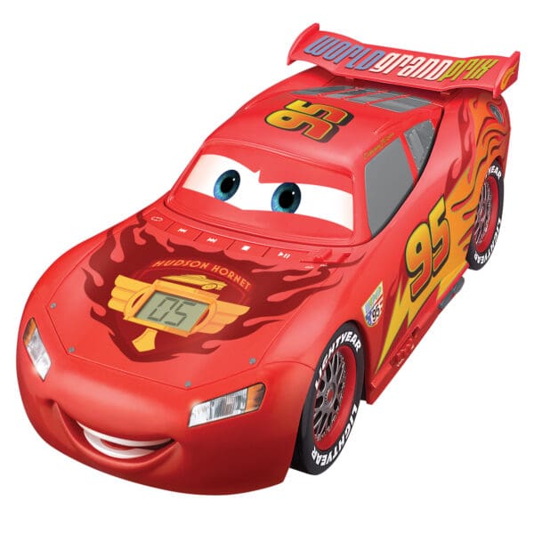 eKids Cars Lightning McQueen CD Vroombox - Φορητό CD Player με ραδιόφωνο (CR-430) (Κόκκινο)