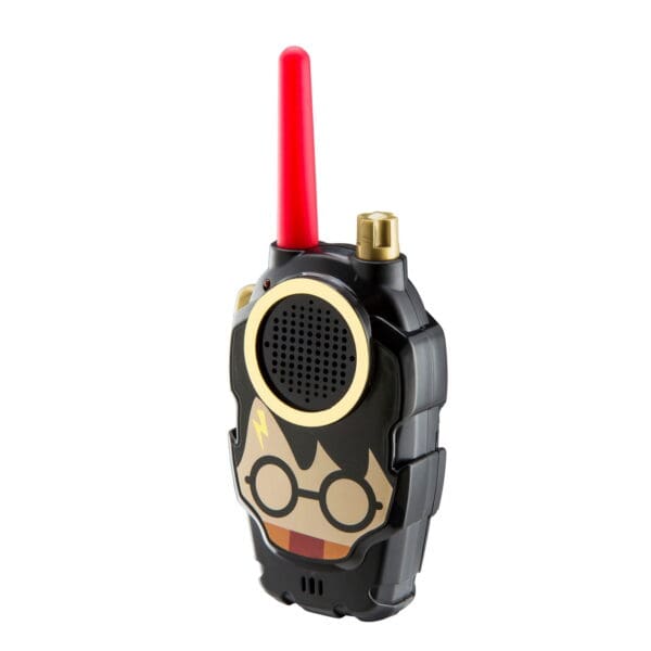 eKids Harry Potter Σετ 2 Walkie Talkies για παιδιά & ενήλικες με εμβέλεια 150 μέτρων (RI-210HP) (Μαύρο/Κόκκινο)