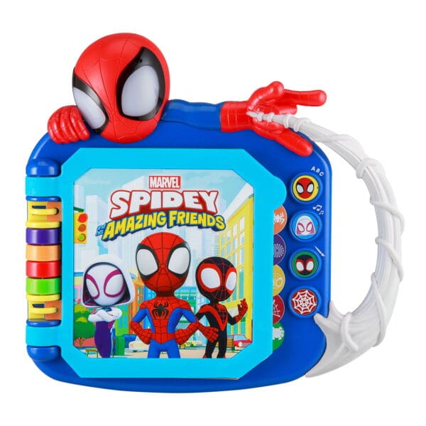 eKids Spiderman Spidey Amazing Friends Adventure Book για παιδιά 3 ετών και άνω (SA-247) (Μπλε/Κόκκινο)