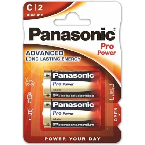 Panasonic Pro Power C LR14PPG/2BP – Μπαταρίες Αλκαλικές 1.5V (2 τεμάχια)
