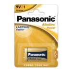 Panasonic Alkaline Power 9V (6LR61APB/1BP) – Μπαταρία Αλκαλική 9 Volt