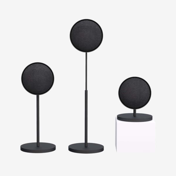 Defunc HOME Floor Stand - Ρυθμιζόμενη βάση δαπέδου σε μαύρο χρώμα