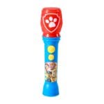 eKids Paw Patrol Ασύρματο Μικρόφωνο Karaoke για παιδιά με ενσωματωμένη μουσική, φωτισμό, Sound Effects (PW-070) (Κόκκινο/Μπλε/Κίτρινο)