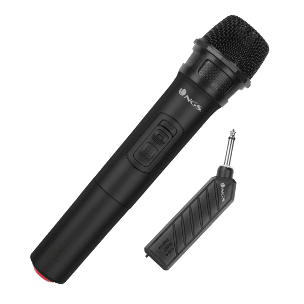 NGS - Wireless Microphone for Karaoke - Ασύρματο Μικρόφωνο Karaoke Singer Air σε Μαύρο Χρώμα